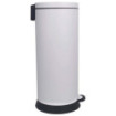 Poubelle cuisine à pédale 30L Blanc Coton