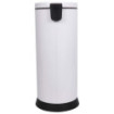 Poubelle cuisine à pédale 30L Blanc Éclat Poubelle cuisine à pédale 30L Blanc Éclat