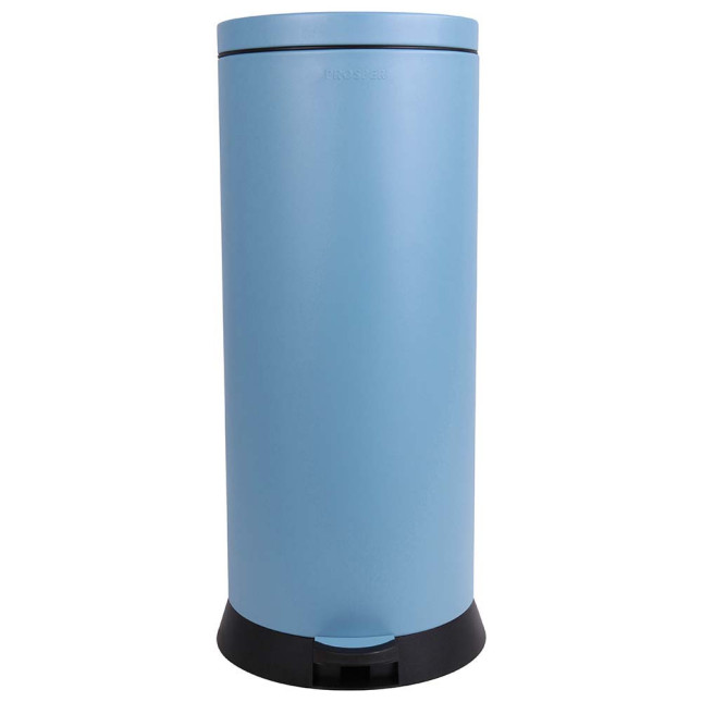 Poubelle cuisine à pédale 30L Bleu Céleste Poubelle cuisine à pédale 30L Bleu Céleste