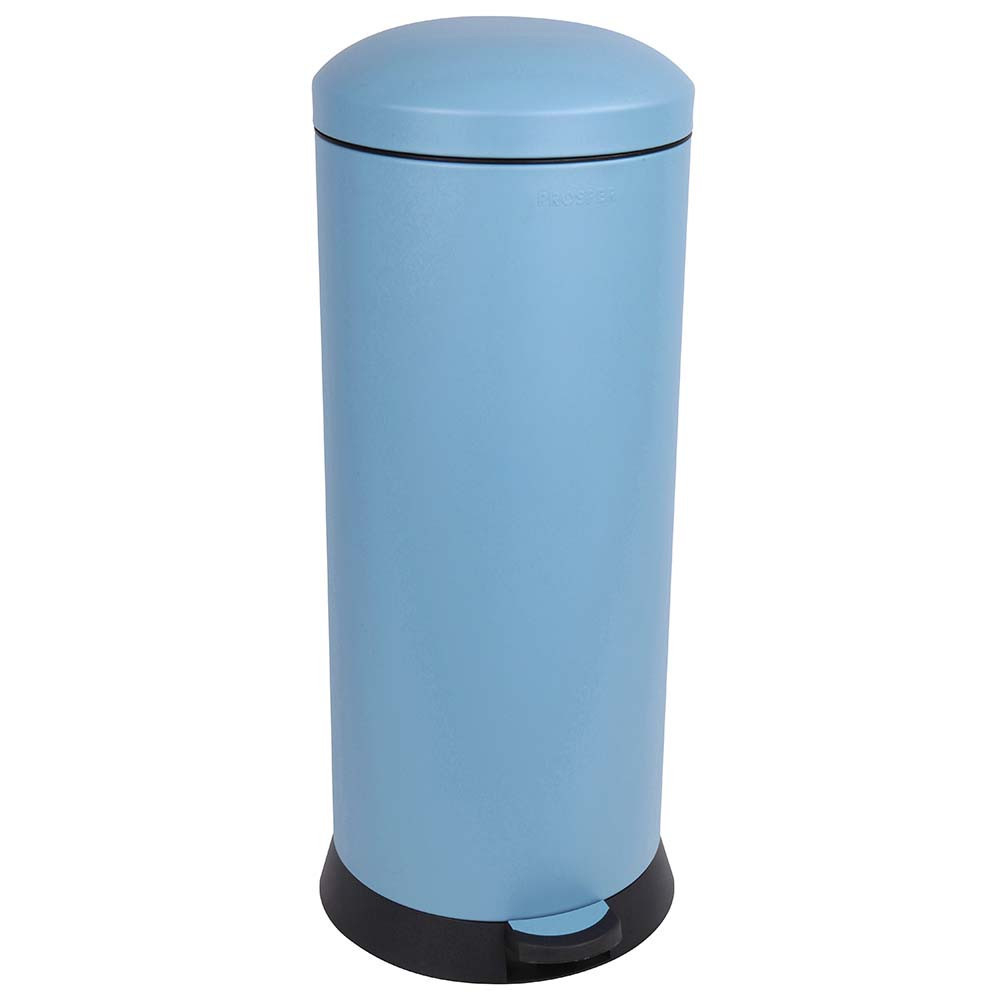 Poubelle cuisine à pédale 30L Bleu Céleste Poubelle cuisine à pédale 30L Bleu Céleste