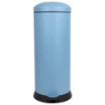 Poubelle cuisine à pédale 30L Bleu Céleste