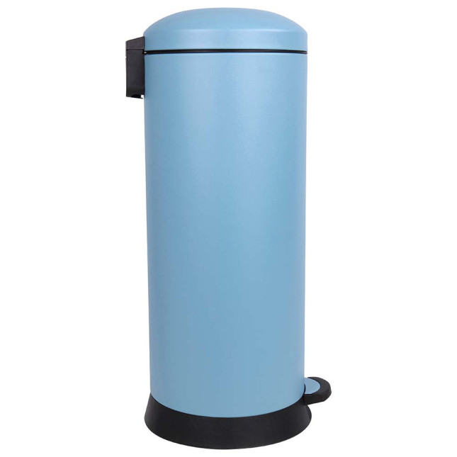 Poubelle cuisine à pédale 30L Bleu Céleste Poubelle cuisine à pédale 30L Bleu Céleste
