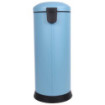 Poubelle cuisine à pédale 30L Bleu Céleste