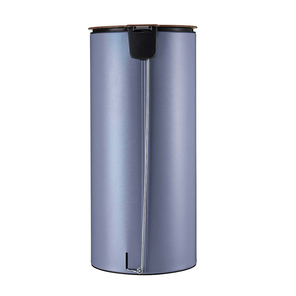 Poubelle cuisine à pédale 30L Bleu Lavande Poubelle cuisine à pédale 30L Bleu Lavande