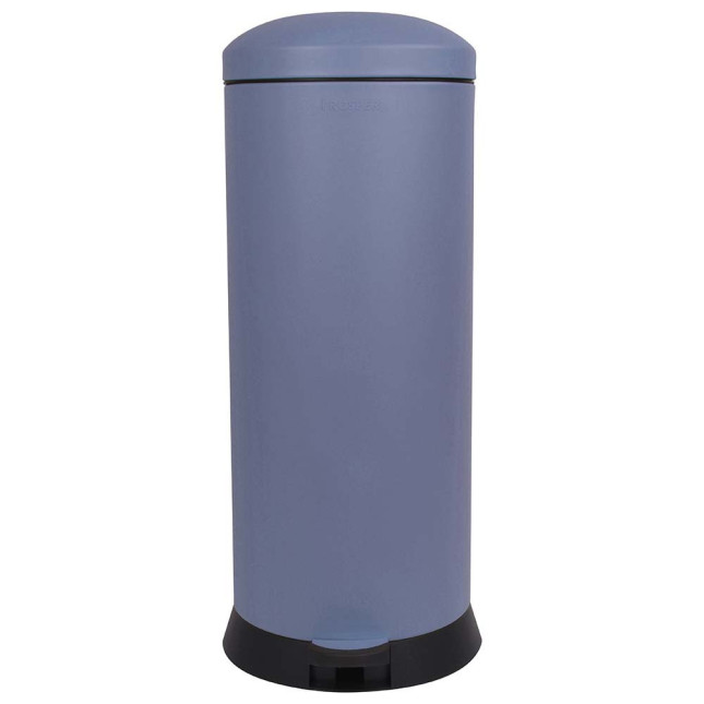 Poubelle cuisine à pédale 30L Bleu Lavande