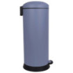 Poubelle cuisine à pédale 30L Bleu Lavande