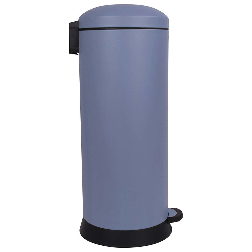 Poubelle cuisine à pédale 30L Bleu Lavande