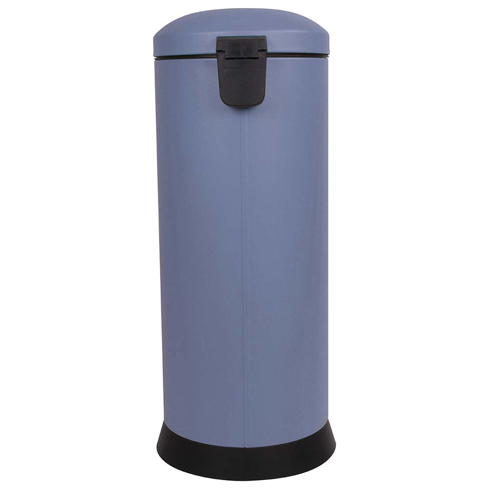 Poubelle cuisine à pédale 30L Bleu Lavande