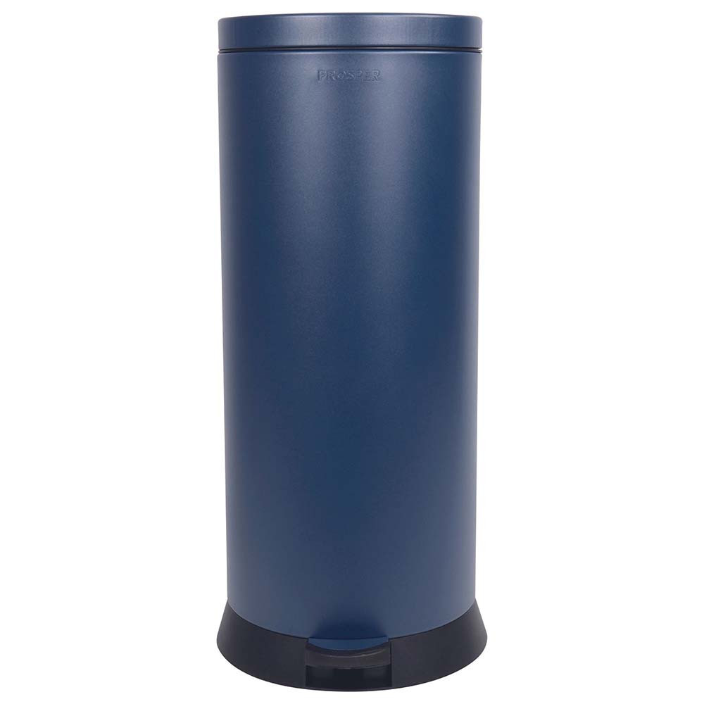 Poubelle cuisine à pédale 30L Bleu Minéral Poubelle cuisine à pédale 30L Bleu Minéral