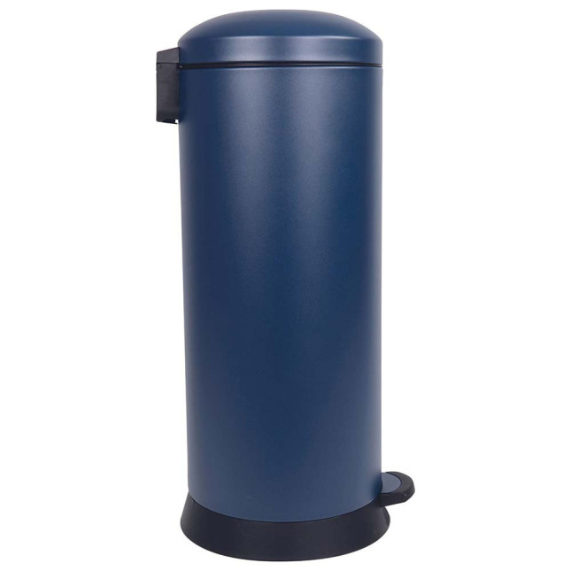 Poubelle cuisine à pédale 30L Bleu Minéral