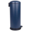 Poubelle cuisine à pédale 30L Bleu Minéral