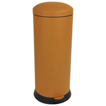 Poubelle cuisine à pédale 30L Caramel