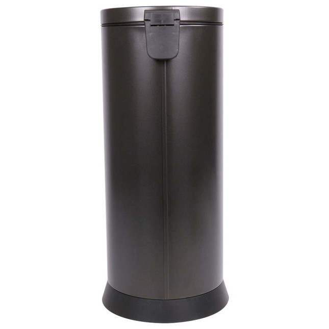 Poubelle cuisine à pédale 30L et 10 sacs poubelle 50L Noir Basalte Poubelle cuisine à pédale 30L et 10 sacs poubelle 50L Noir Basalte