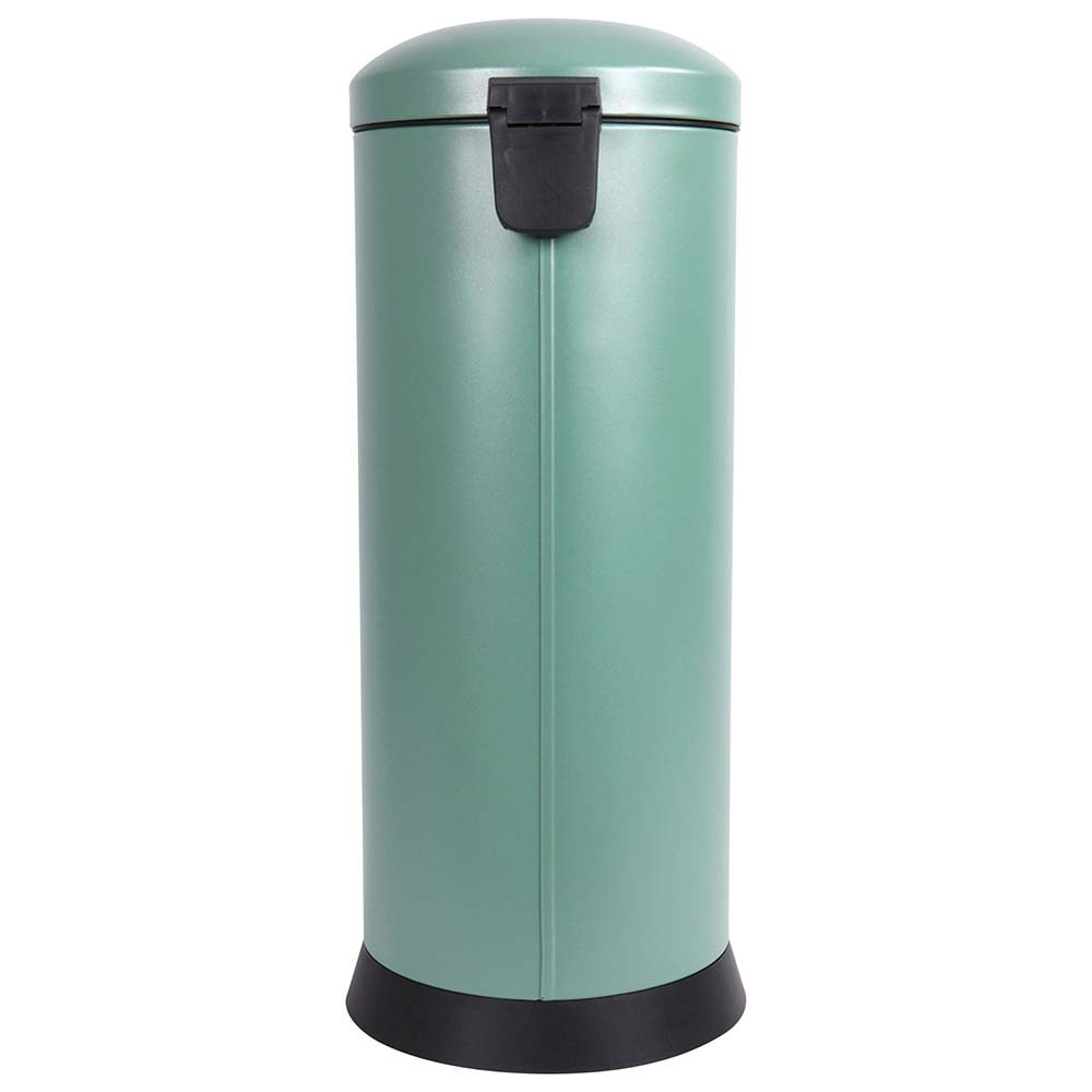 Poubelle cuisine à pédale 30L et 10 sacs poubelle 50L Vert Natura Poubelle cuisine à pédale 30L et 10 sacs poubelle 50L Vert Natura