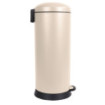 Poubelle cuisine à pédale 30L et 10 sacs poubelle 50L Beige Astral Poubelle cuisine à pédale 30L et 10 sacs poubelle 50L Beige Astral