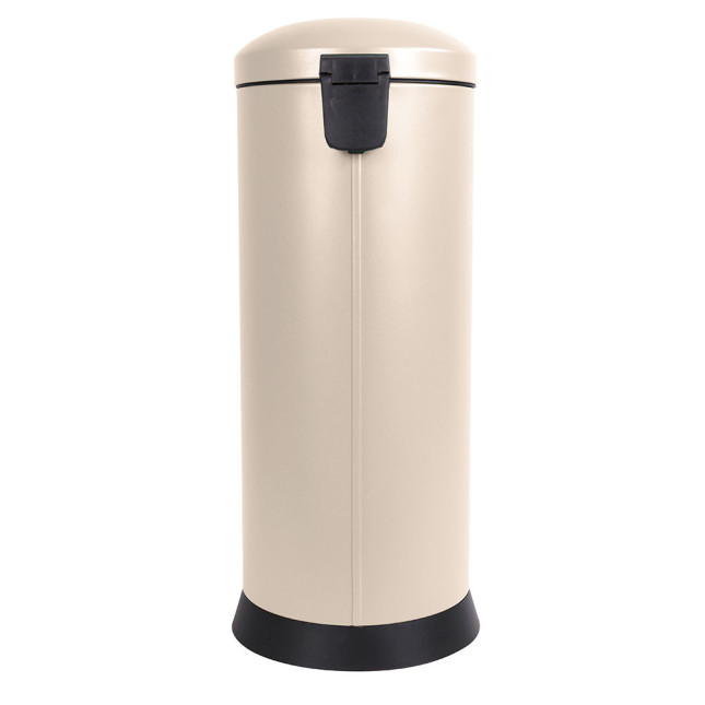 Poubelle cuisine à pédale 30L et 10 sacs poubelle 50L Beige Astral Poubelle cuisine à pédale 30L et 10 sacs poubelle 50L Beige Astral