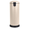 Poubelle cuisine à pédale 30L et 10 sacs poubelle 50L Beige Astral Poubelle cuisine à pédale 30L et 10 sacs poubelle 50L Beige Astral