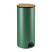 Poubelle cuisine à pédale 30L et 10 sacs poubelle 50L Vert Natura Poubelle cuisine à pédale 30L et 10 sacs poubelle 50L Vert Natura
