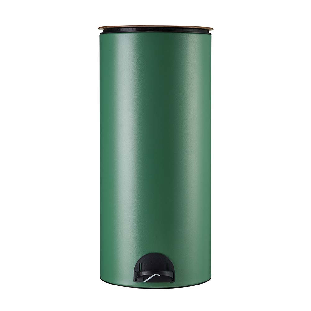 Poubelle cuisine à pédale 30L et 10 sacs poubelle 50L Vert Natura Poubelle cuisine à pédale 30L et 10 sacs poubelle 50L Vert Natura