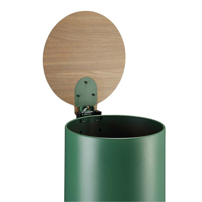 Poubelle cuisine à pédale 30L et 10 sacs poubelle 50L Vert Natura Poubelle cuisine à pédale 30L et 10 sacs poubelle 50L Vert Natura