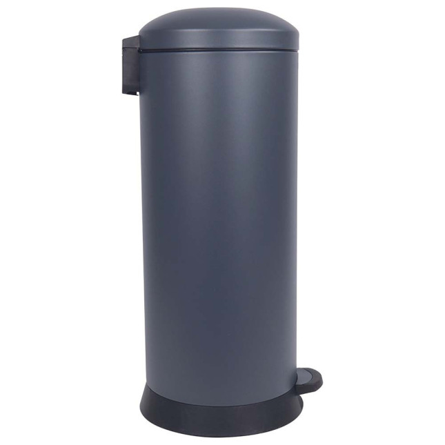 Poubelle cuisine à pédale 30L Gris Anthracite Poubelle cuisine à pédale 30L Gris Anthracite