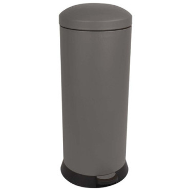 Poubelle cuisine à pédale 30L Gris Ardoise