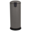 Poubelle cuisine à pédale 30L Gris Ardoise Poubelle cuisine à pédale 30L Gris Ardoise