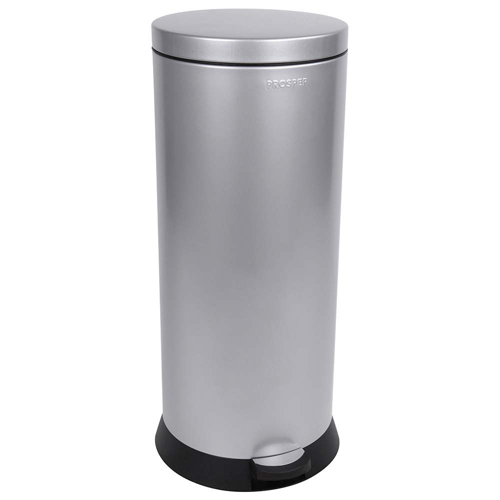 Poubelle cuisine à pédale 30L Gris Galet Poubelle cuisine à pédale 30L Gris Galet