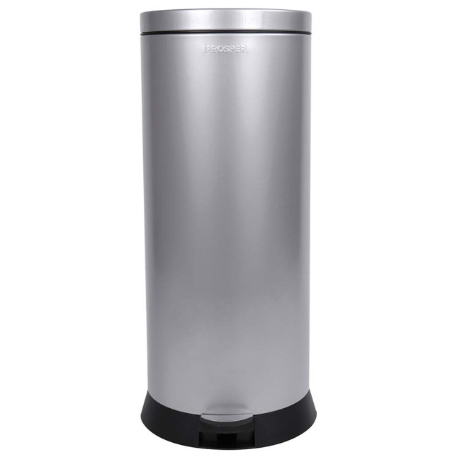 Poubelle cuisine à pédale 30L Gris Galet Poubelle cuisine à pédale 30L Gris Galet