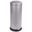 Poubelle cuisine à pédale 30L Gris Galet