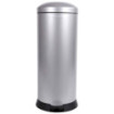Poubelle cuisine à pédale 30L Gris Galet