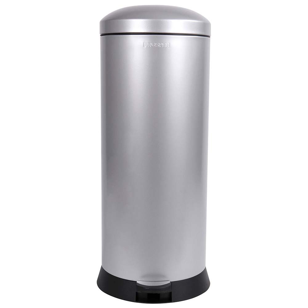 Poubelle cuisine à pédale 30L Gris Galet Poubelle cuisine à pédale 30L Gris Galet