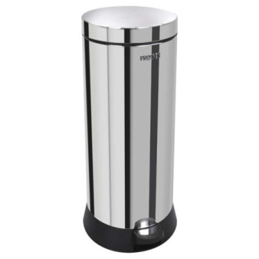 Poubelle cuisine à pédale 30L Inox