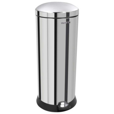 Poubelle cuisine à pédale 30L Inox