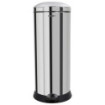 Poubelle cuisine à pédale 30L Inox