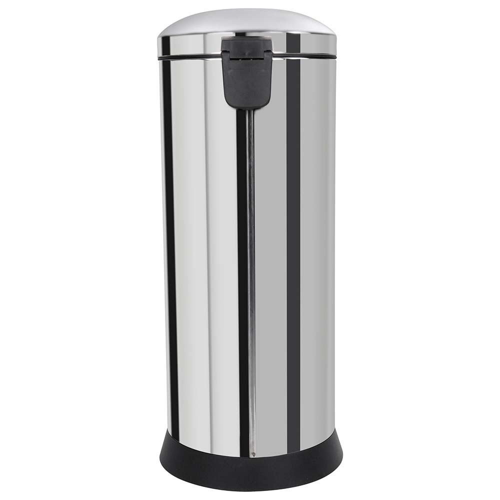 Poubelle cuisine à pédale 30L Inox