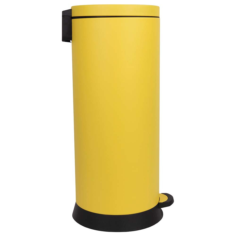 Poubelle cuisine à pédale 30L Jaune Mimosa Poubelle cuisine à pédale 30L Jaune Mimosa