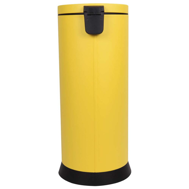 Poubelle cuisine à pédale 30L Jaune Mimosa Poubelle cuisine à pédale 30L Jaune Mimosa