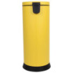 Poubelle cuisine à pédale 30L Jaune Mimosa Poubelle cuisine à pédale 30L Jaune Mimosa