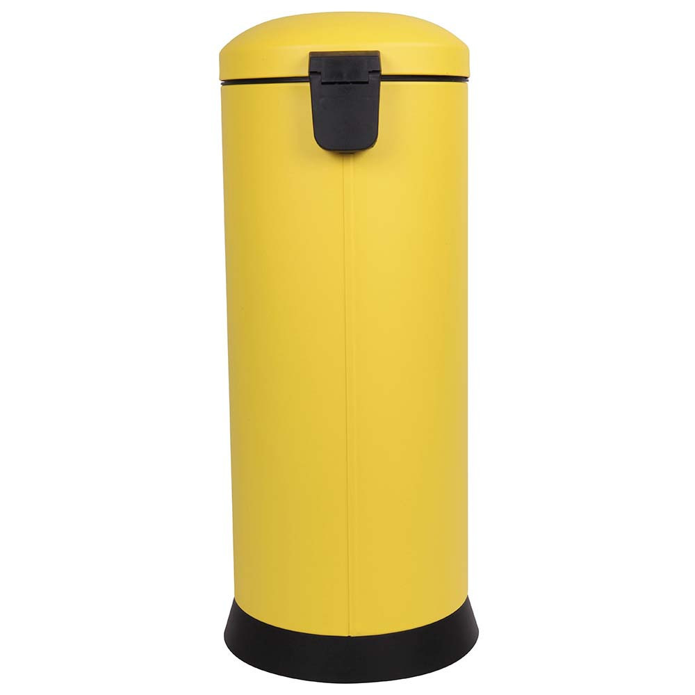 Poubelle cuisine à pédale 30L Jaune Mimosa Poubelle cuisine à pédale 30L Jaune Mimosa