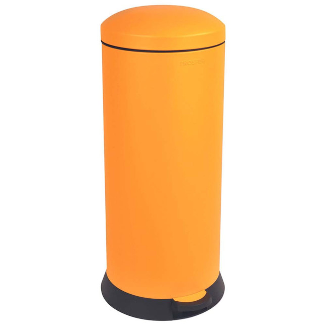 Poubelle cuisine à pédale 30L Jaune Pamplemousse Poubelle cuisine à pédale 30L Jaune Pamplemousse