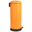 Poubelle cuisine à pédale 30L Jaune Pamplemousse Poubelle cuisine à pédale 30L Jaune Pamplemousse