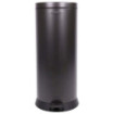 Poubelle cuisine à pédale 30L Noir Basalte
