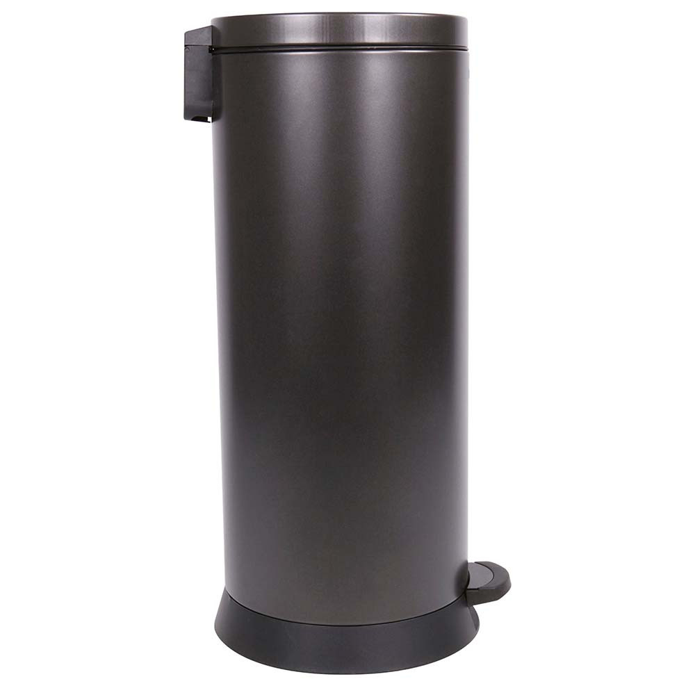 Poubelle cuisine à pédale 30L Noir Basalte Poubelle cuisine à pédale 30L Noir Basalte