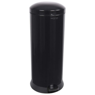 Poubelle cuisine à pédale 30L Noir Graphite