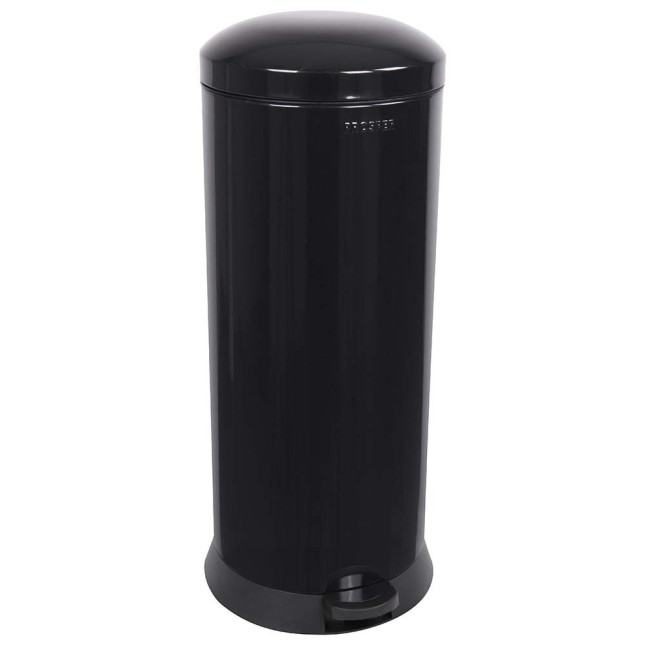 Poubelle cuisine à pédale 30L Noir Graphite