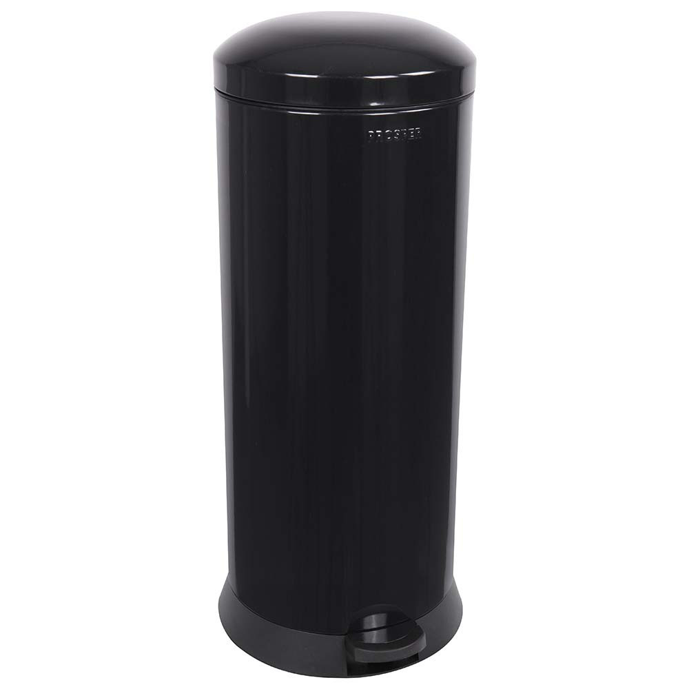Poubelle cuisine à pédale 30L Noir Graphite