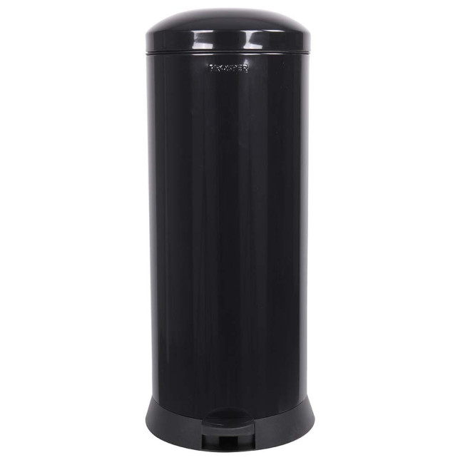 Poubelle cuisine à pédale 30L Noir Graphite