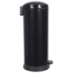 Poubelle cuisine à pédale 30L Noir Graphite