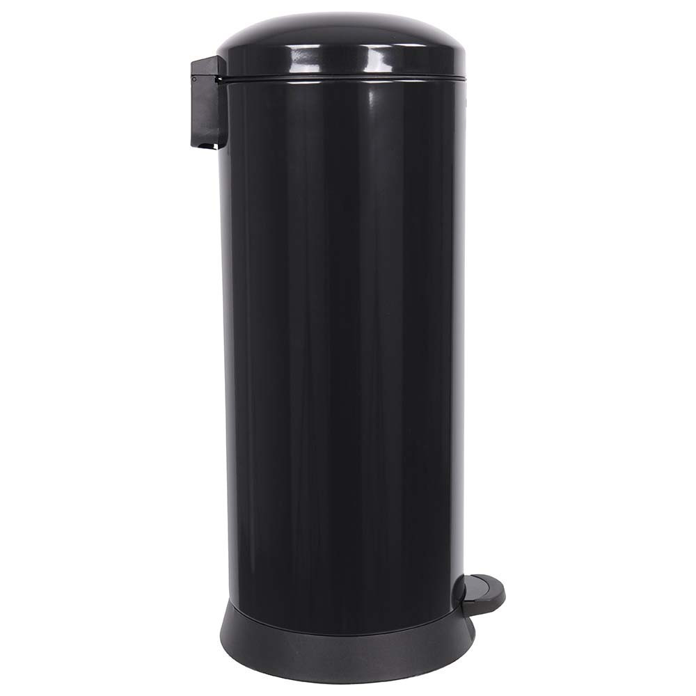 Poubelle cuisine à pédale 30L Noir Graphite
